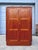 Mid-century teak corner cabinet with lock and key by Vamo Sønderborg Møbelfabrik. A rare find! This corner cabinet...
