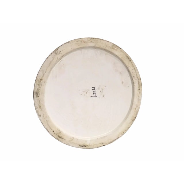 Mid 20th Century Mid-Century Italian Ceramic Hand Painted Duck Vessel For Sale - Image 5 of 7