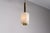 Vintage Italian Pendant Lamp in Brass and Glass from Stilnovo, 1960s For Sale - Image 11 of 16