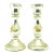 Beidermeier Candleholders, Czechoslovakia, 1890s, Set of 2 For Sale - Image 6 of 6