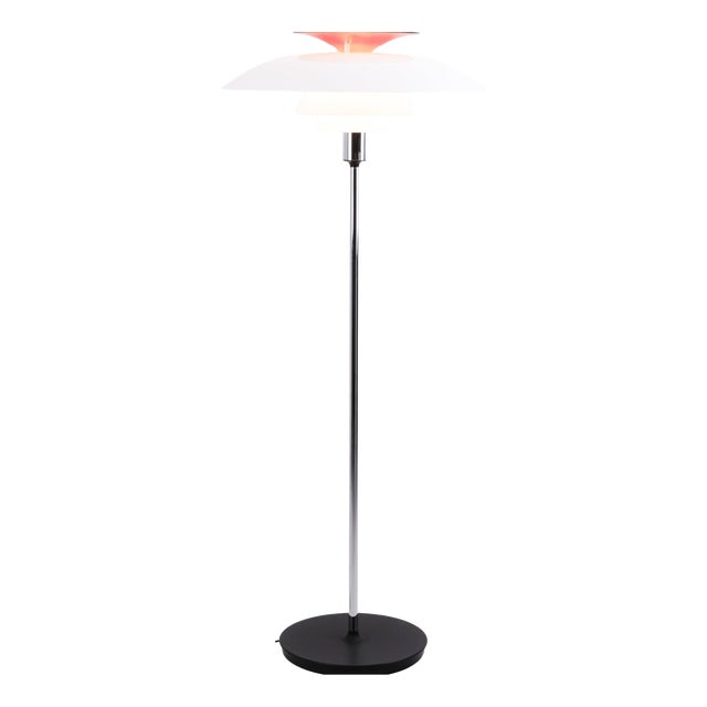 Model PH 80 Floor Lamp by Poul Henningsen for Louis Poulsen, 1970s For Sale
