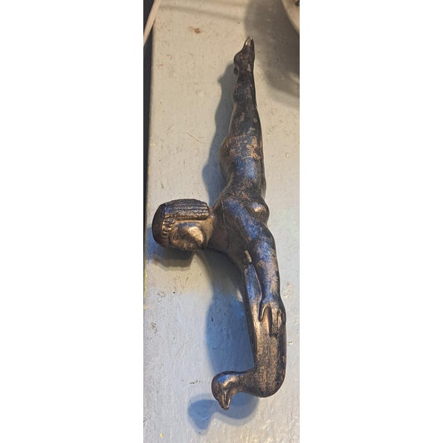 1920s Art Deco Ronson Queen of the Nile Bronze Incense Burner For Sale - Image 6 of 6