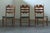 Vintage Razorblade High Back Dining Chairs by Henning Kjærnulf, Denmark, 1960s, Set of 6 For Sale - Image 16 of 18