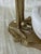 Stone Palm Beach Style Gold Heron Accent Sculpture With Marble Bowl For Sale - Image 7 of 10