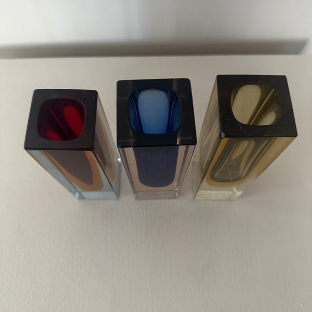 Vintage Vases by Flavio Poli, Set of 3 For Sale - Image 6 of 11