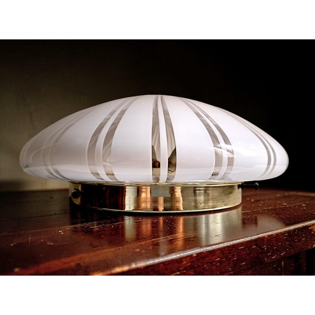 Murano Glass Ceiling Lamp from Manifattura di Murano, 1970s For Sale - Image 6 of 11