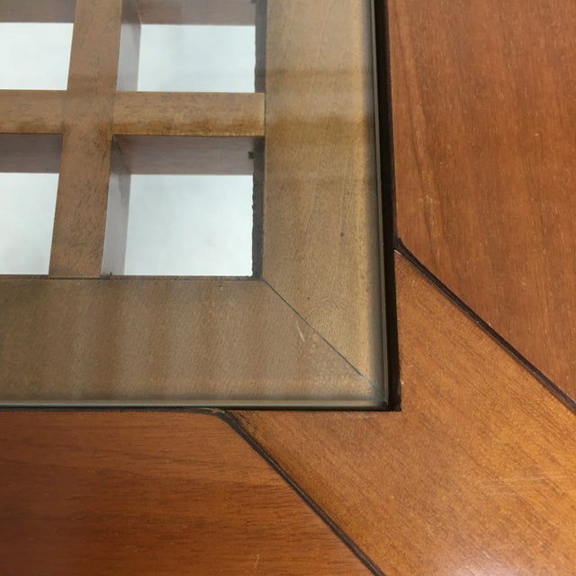 Wood Square Dining Table from the Plan Series by Estel Italia, 1977 For Sale - Image 7 of 10