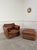 Set of Vintage Club Chair and Ottoman from Roche Bobois, 1980s For Sale - Image 9 of 9