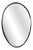 Mirror with Brass Frame, Denmark, 1960 For Sale