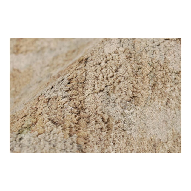 Rug & Kilim’s Contemporary Textural Rug in Beige-Brown and Gray Tones For Sale