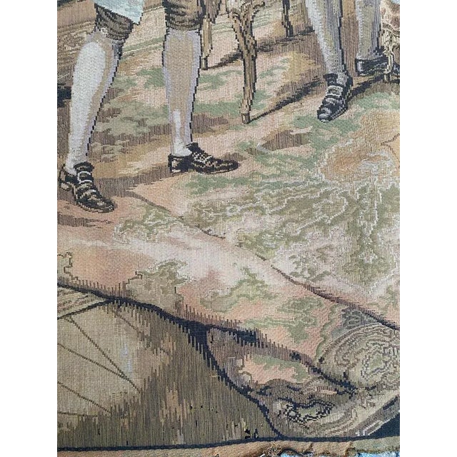 Antique French Jaquar Tapestry For Sale - Image 11 of 18