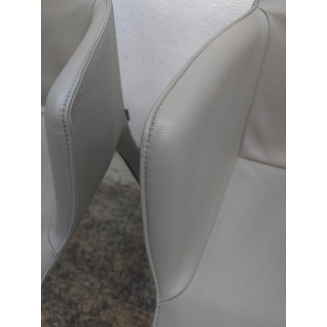 Gio Chairs in Leather by Walter Knoll, Set of 8 For Sale - Image 11 of 18