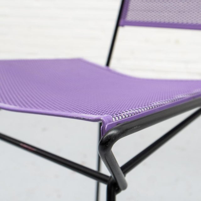 Postmodern Dining Chair attributed to Rolf Rahmlow, 1980s For Sale - Image 9 of 16