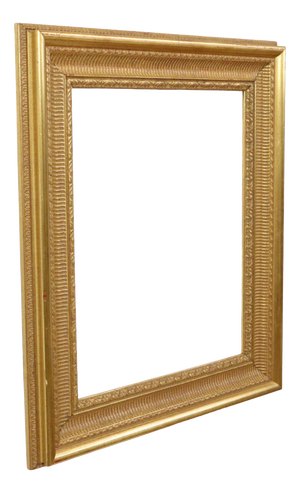 Gold-Colored Wooden Frame