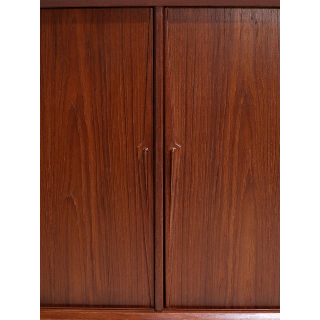 Wood Model 19 Highboard in Teakwood attributed to Gunni Omann for Omann Jun, Denmark, 1960s For Sale - Image 7 of 18
