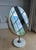 Metal Vintage XL Brass & Carrara Marble Double-Sided Vanity Mirror Attributed to Charles Hollis Jones For Sale - Image 7 of 8