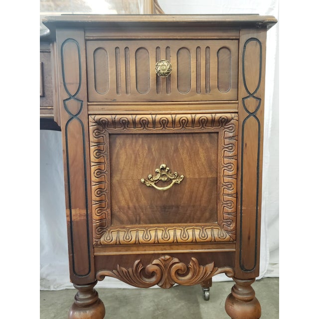 Antique 1940s Chittenden & Eastman Vanity Dresser With Mirror Chairish