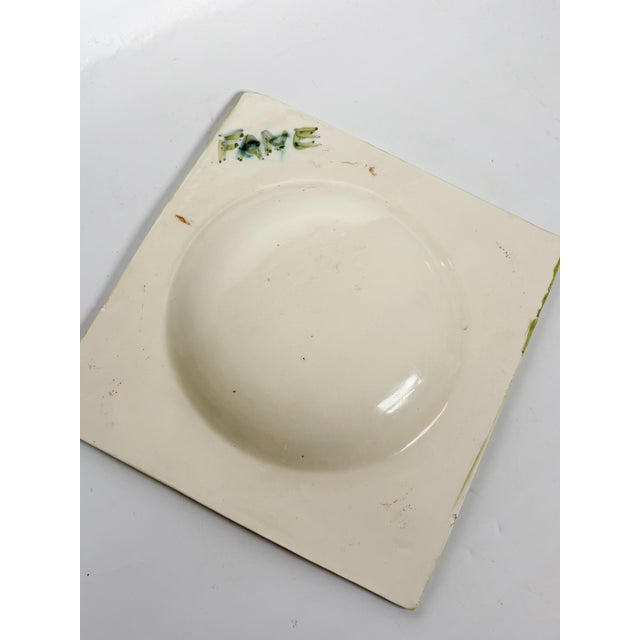 Ceramic Vide-Poche with Rooster Motif, France, 1980s For Sale - Image 10 of 12