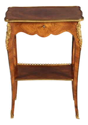 Antique Louis XV Style Side Table, France, 1880s