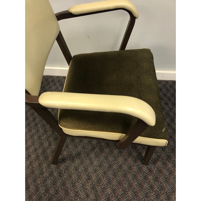 1970s Vintage Industrial Metal Office Chair Chairish