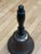 Wood 1980s Brass and Wood Decorative Bell For Sale - Image 7 of 10