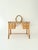 Vintage Glass Top Wicker Bamboo Dressing Table with Mirror by Angraves of Leicester, 1970s For Sale - Image 14 of 14
