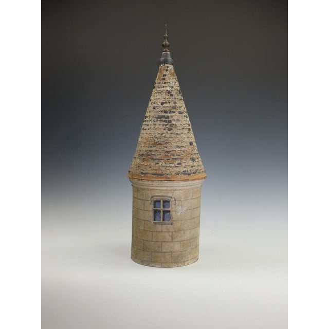 Antique 19th Century French Architectural Model of a Château Turret, 1860 For Sale - Image 4 of 17