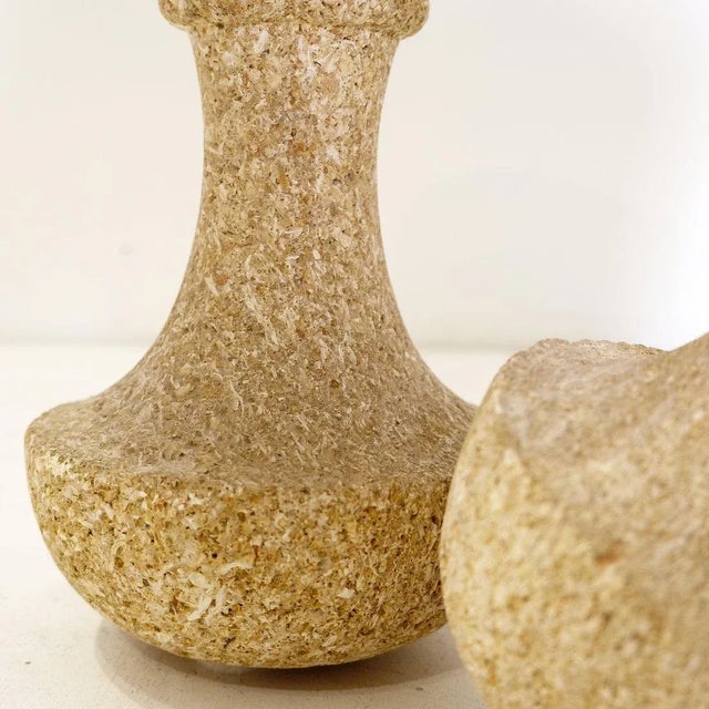 French Stone Lamps, 1970s, Set of 2 For Sale - Image 4 of 12