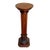 A gorgeous mid-century Italian wooden pedestal with a round top. The columnar body with vertical fluting sits perfectly on...