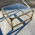 Metal Mastercraft Brass Waterfall Coffee Table For Sale - Image 7 of 13