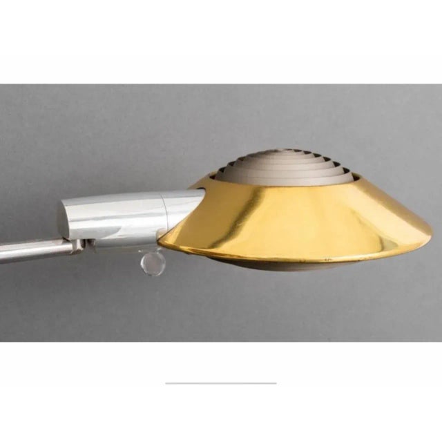 1980s Pair 0f Cedric Hartman Retractable Sconces For Sale - Image 5 of 6