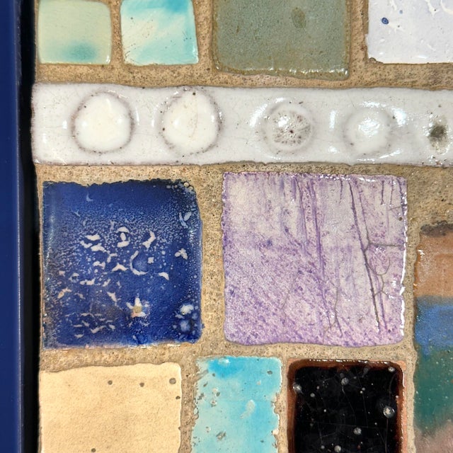 Wooden and Ceramic Side Tables, 1980s, Set of 2 For Sale - Image 11 of 18