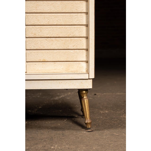 Mid-Century Decorative Japanese-Inspired Screen Cabinet For Sale - Image 9 of 9