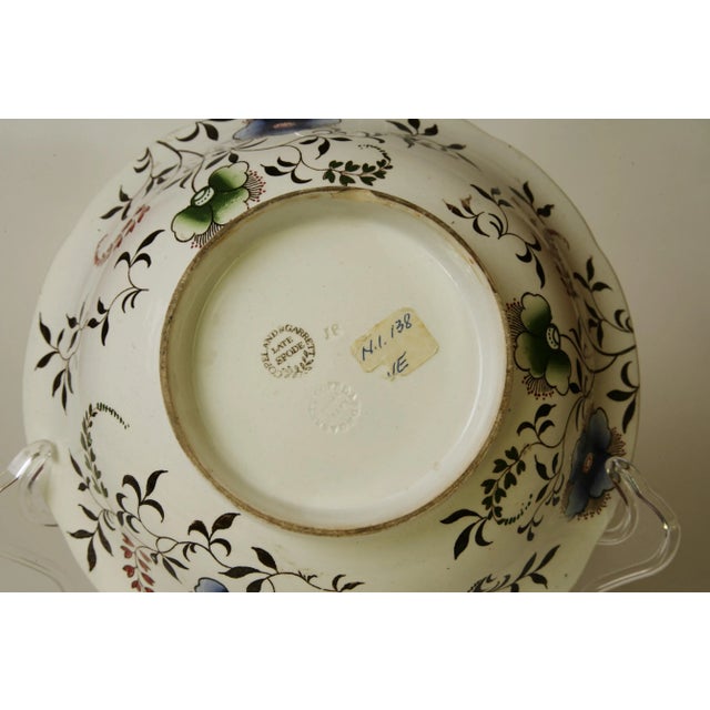 Early 19th Century 19thc Spode Copeland Floral Bowl - 10" - C.1833-47 - England For Sale - Image 5 of 8