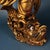 Metal Late 20th Century Gilt Bronze Figure of Kui Xing Standing on a Dragon-Turtle For Sale - Image 7 of 10