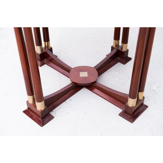 Art Nouveau Living Room Set by Julius & Josef Herrmann, Vienna, 1905, Set of 5 For Sale - Image 16 of 18