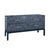 Brand new special order item. Not vintage. Elevate your bedroom with the Etta Navy Blue Burl Wood Chest, a sophisticated...
