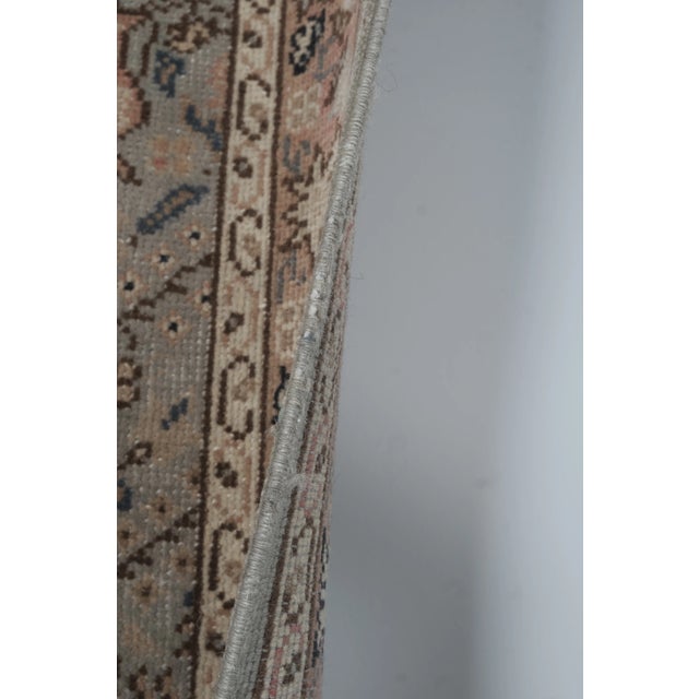 Mid 20th Century Vintage Turkish Long Runner - Floral Stair Carpet 2'7" X 24'7" For Sale - Image 10 of 13