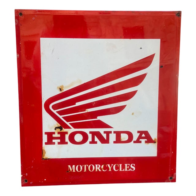 Vintage Honda Sign, 1950s For Sale