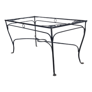 Vintage Salterini Wrought Iron Dining Table Base, Attributed