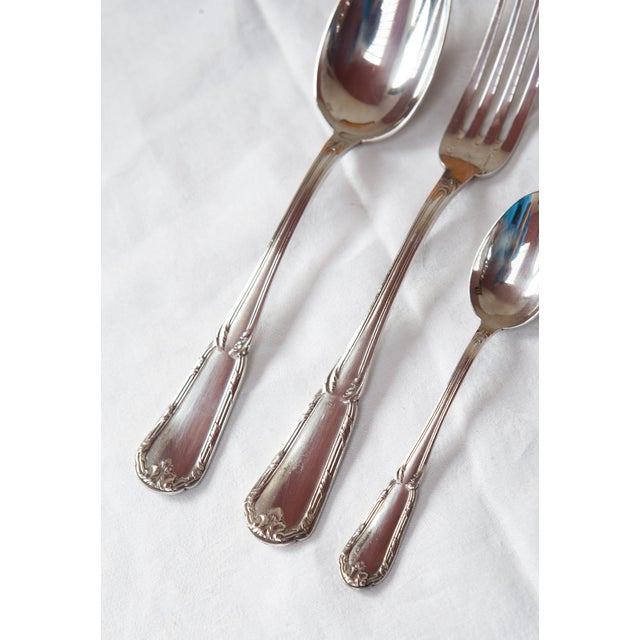 Antique French Cutlery, 1920s, Set of 37 For Sale - Image 6 of 14