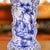 French Pair of 19th Century French Blue and White Delft Vases With Pastoral Scenes For Sale - Image 3 of 12