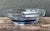 Mid 20th Century Vintage Mid-Century Modern Glass Ashtray For Sale - Image 5 of 8