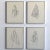Vintage Quartet of Graphite on Paper Shirt Illustrations, a Set, Circa 1978 For Sale - Image 4 of 17