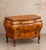 French Vintage Goldsmith's of Harrisburg Pa Parquetry Bombe Commode | Louis XV Style Figured Wood 4-Drawer Chest For Sale - Image 3 of 12