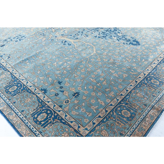 Indian Authentic Early 20th Century Indian Rug For Sale - Image 3 of 8