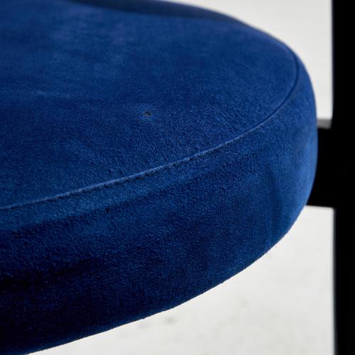 Black Italian Dining Chairs by Pietro Costantini, 1980s, Set of 4 For Sale - Image 8 of 18