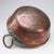 French Country Vintage Hammered Copper Handled Bowl For Sale - Image 3 of 6