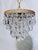 Bring romance and old-world texture to your interior with this exquisite vintage mid-century tiered crystal basket...
