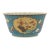Japanese Cloisonne Enamel Porcelain Bowl Meiji Period Floral Panels For Sale